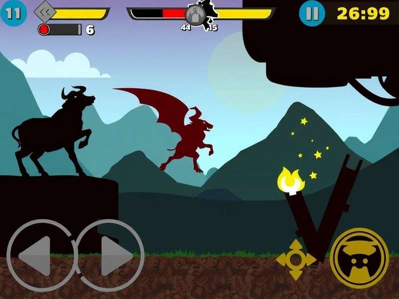 Intense bull chasing action in Bull Rampage Ultimate Bull Rampage Ultimate Gameplay Screenshot